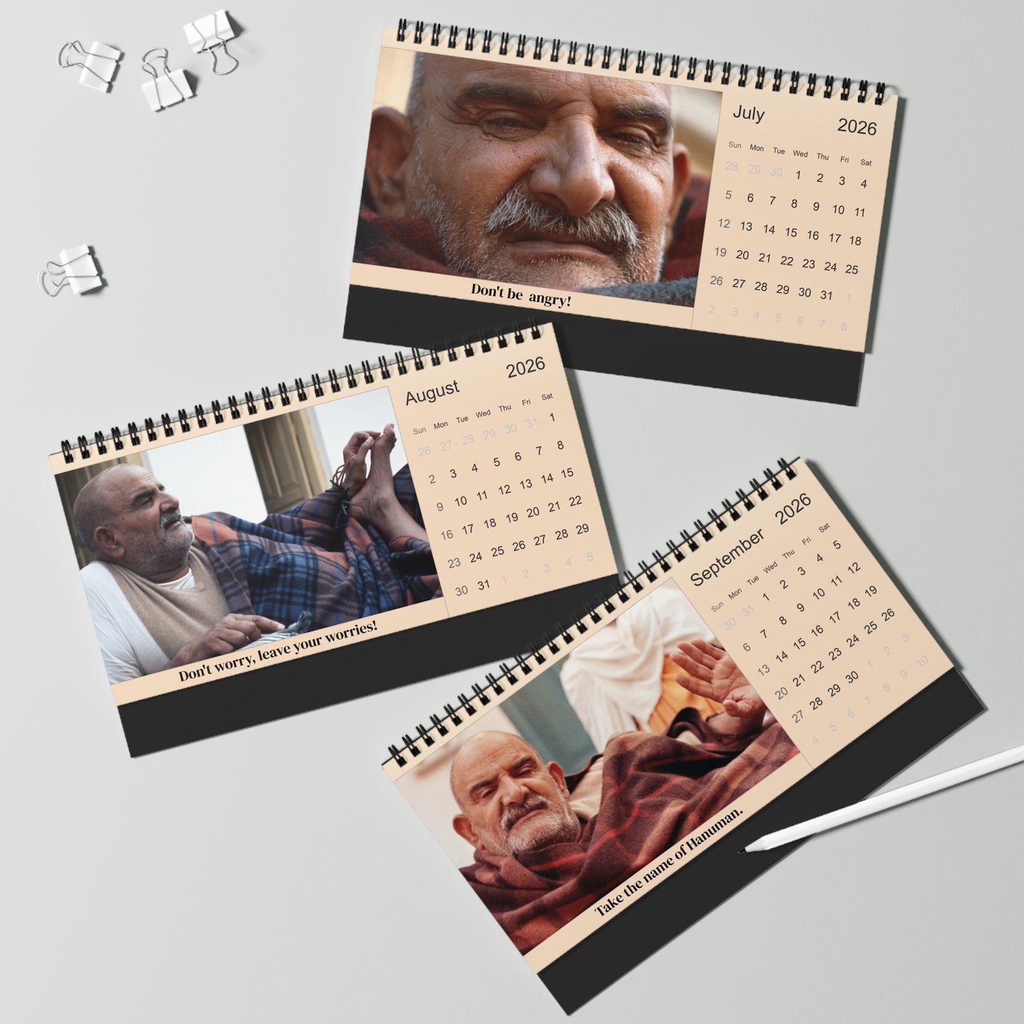 2026 Calendar (With Quotes)