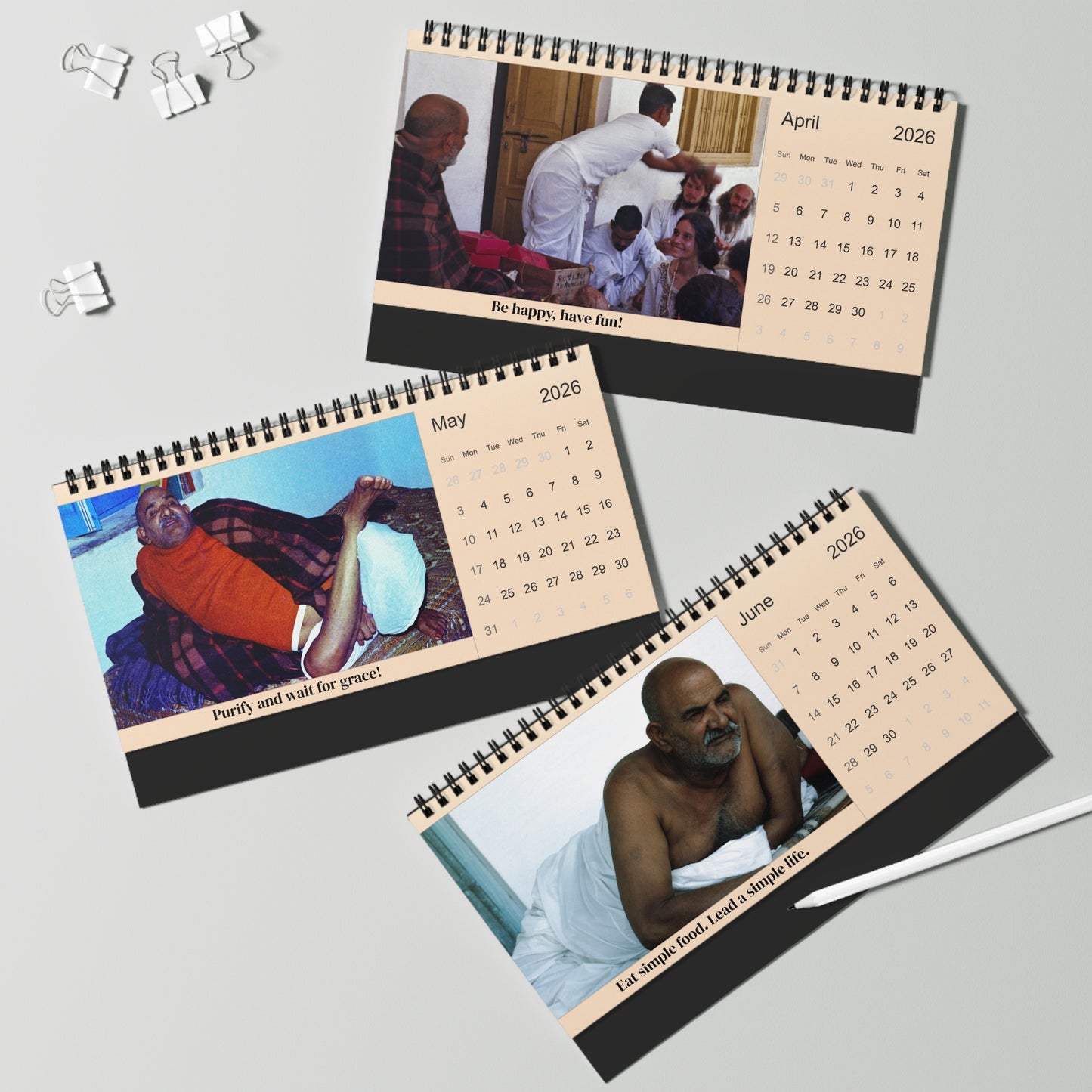 2026 Calendar (With Quotes)
