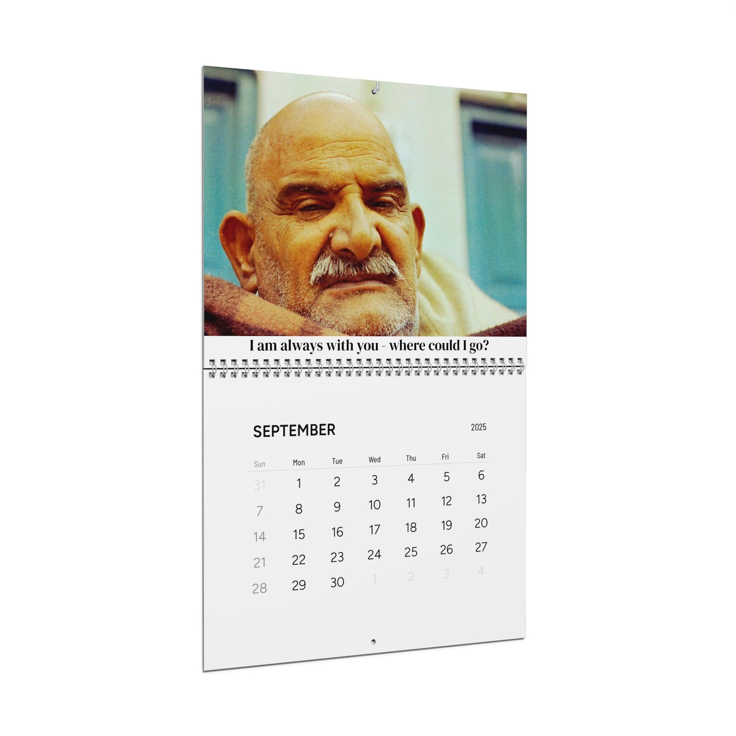 Wall 2025 Calendar (2 sizes) | With Quotes