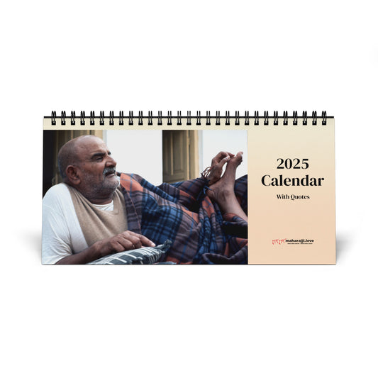 Desktop 2025 Calendar | With Quotes