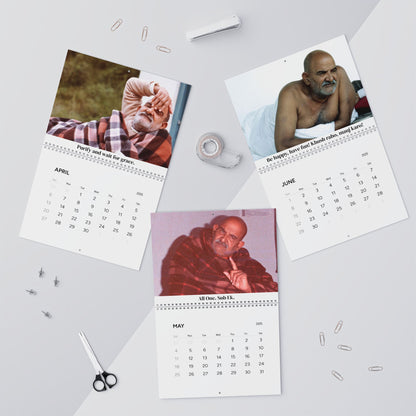 Wall 2025 Calendar (2 sizes) | With Quotes