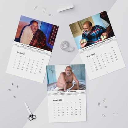 Wall 2025 Calendar (2 sizes) | With Quotes